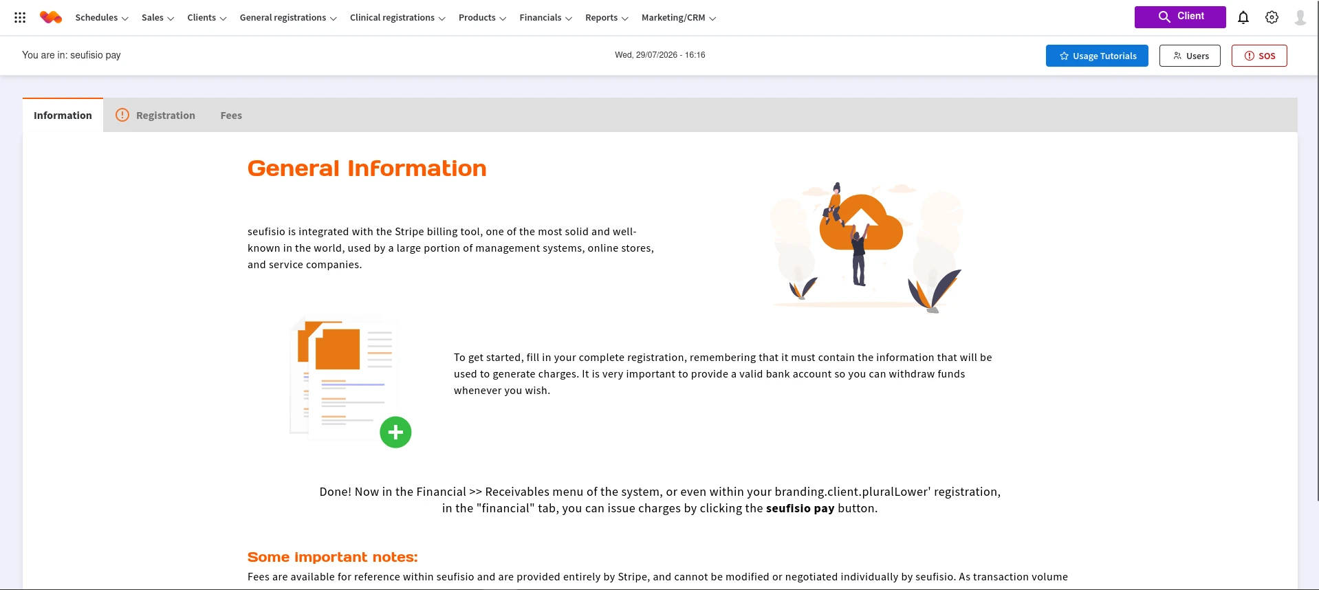 Figura 2. Aba Informações